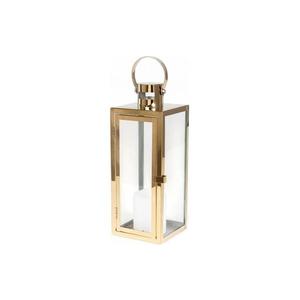 Estilo Home Dekoratívna lucerna TOWER 29 cm zlatá 5905623253190 vyobraziť