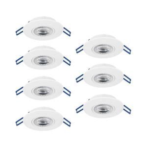 Eglo 300186 - Sada 7xLED zapustené podhľadové svietidlo GEDREZ LED/4, 9W/230V pr. 9 cm biela 300186 vyobraziť