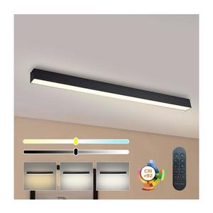 Brilagi - LED stmievateľné stropné svietidlo SLEEKLINE LED/40W/230V Wi-Fi Tuya čierne + diaľkový ovládač BRI468 vyobraziť