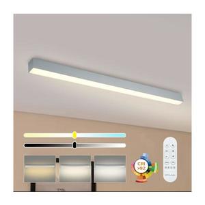 Brilagi - stmievateľné LED stropné svietidlo SLEEKLINE LED/40W/230V Wi‑Fi Tuya, strieborné + diaľkový ovládač BRI471 vyobraziť