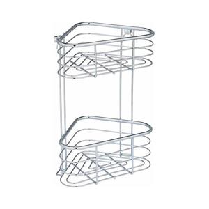 WENKO 25569100-Rohový regál TRESTINA 25x35 cm nerez/strieborný 25569100 vyobraziť