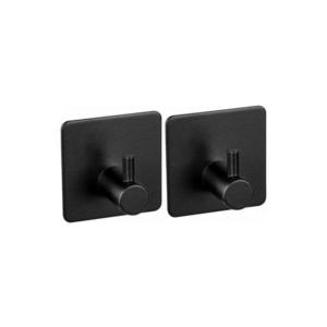 WENKO 55009100-Háčik BLACK OUTDOOR KITCHEN 4, 5x4, 5 cm nerez/čierna 55009100 vyobraziť