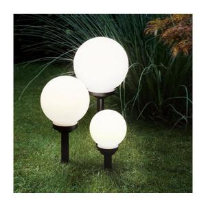 Eglo 48483 - Solárna LED lampa so senzorom, 3 ks PUGLIA LED/1800 mAh IP44, čierna 48483 vyobraziť