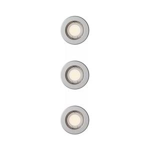 Philips - SADA 3x podhľadových svietidiel PERIDOT 1xGU10/7W/230V strieborná 872110303711400 vyobraziť