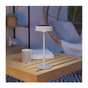 Eglo 75877 - SIMERI LED stolná lampa, stmievateľná, solárne nabíjateľná, LED/3W/5V, 1800mAh, IP44, biela 75877 vyobraziť