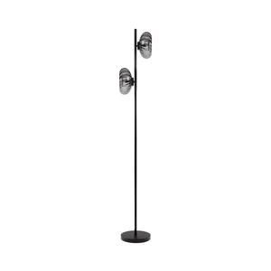 Osram - Stojacia lampa DECOR SMOKE 2xE14/12W/230V čierna/dymovo šedá 4058075850064 vyobraziť