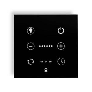 FARO Barcelona FARO 33988 - Nástenný dotykový ovládač pre stropné látory 230 V, čierny 33988 vyobraziť