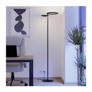 Eglo 901974 - LED stmievateľná stojacia lampa CASTELPOTO LED/16W/230V + LED/12W čierna 901974 vyobraziť