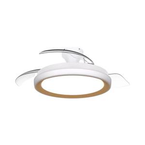 Philips - LED stmievateľné stropné svietidlo s látorom BLISS LED/35W/230V zlaté + diaľkové ovládanie 872110309606700 vyobraziť