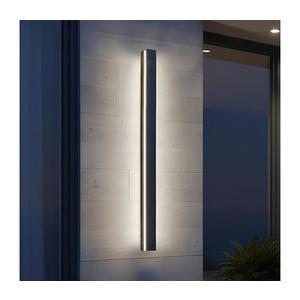 LED vonkajšie nástenné svietidlo MIRANA LED/25W/230V 4000K IP44 120 cm čierne 004722 vyobraziť