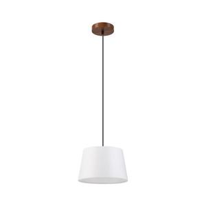 Luster na lanku AIDA 1xE27/60W/230V pr. 25 cm dub/orech/biela LM-1.98/DĄB ORZECH/250 vyobraziť