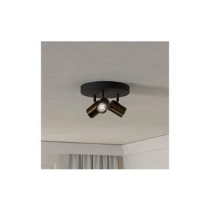 Eglo 300591 - Kopalniško reflektorsko svetilo CONSUMA 3xGU10/5W/230V IP44 v črni/rjavi barvi 300591 vyobraziť
