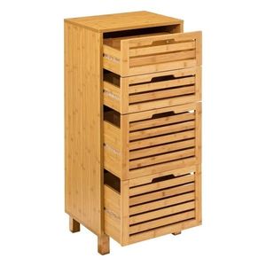 Bambusová koupelnová skříňka Sicela natural vyobraziť