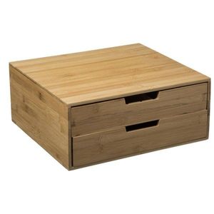 Bambusový organizér na kávové kapsuly JAVA hnedý vyobraziť