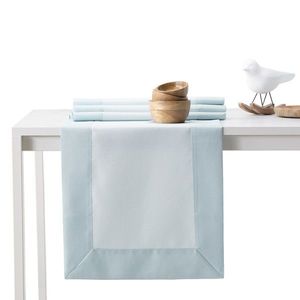 Behúň na stôl Pure Plain 30x80 cm modrý vyobraziť