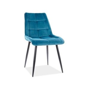 Čalúnená jedálenská stolička Chic Velvet - výber z 11 prevedení vyobraziť