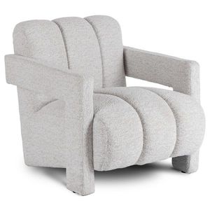 Designové křeslo Bender šedé vyobraziť