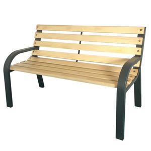 Dětská dřevěná zahradní lavička COMFY vyobraziť
