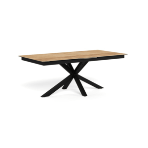 Jedálenský rozkladací stôl Heaven 200/240 cm I dub divoký/čierny vyobraziť