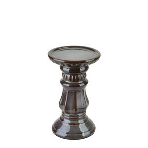 Keramický svietnik Yarine 16, 5 cm fialový/zelený vyobraziť