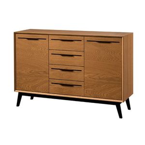 Komoda Lazure 45 136 cm dub Rustikal karamelový vyobraziť