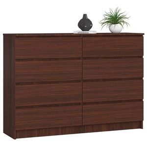 Komoda Rollo X 140 cm wenge vyobraziť