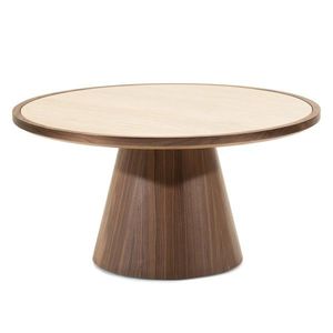 Konferenční stolek Kyoto 80 cm travertin/ořech vyobraziť