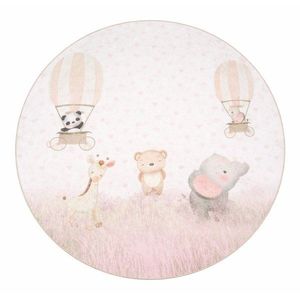 Prateľný detský koberec ø120 cm Dainty Animals – Mila Home vyobraziť