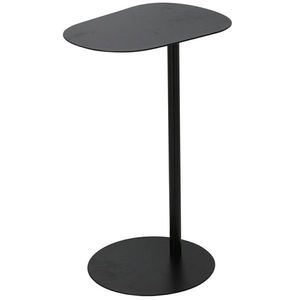 Kovový odkladací stolík Reto 53 cm čierny vyobraziť
