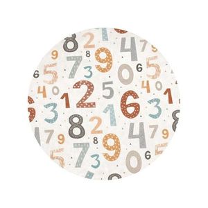 Prateľný detský hrací koberec ø150 cm Happy Numbers – Mila Home vyobraziť