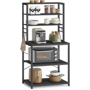Kuchynský regál Vasagle Vogues 60 cm čierny vyobraziť