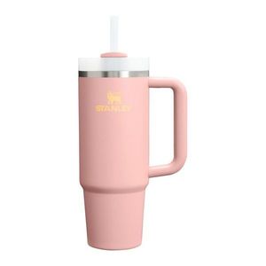 Broskyňová termoska so slamkou z nehrdzavejúcej ocele 890 ml Quencher H2.O FlowState™ Tumbler Peach Rose – Stanley vyobraziť