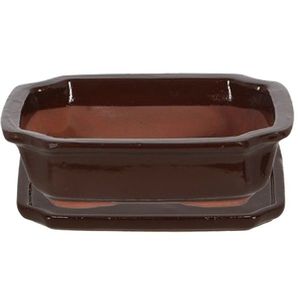 Kvetináč BLUMA 21 cm hnedý vyobraziť