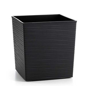 Kvetináč FLORE RIFLO 24, 7x25, 6 cm čierny vyobraziť