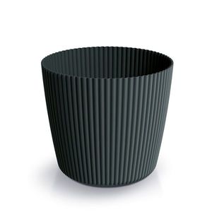 Kvetináč MILLA ROND uhoľný vyobraziť