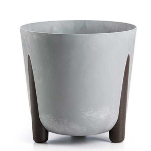 Kvetináč MOSS ECO 30x28, 5 cm sivý betón vyobraziť