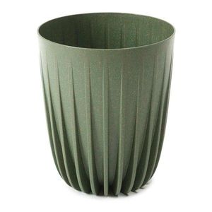 Květináč STRIPPED ECO V 30 cm zelený vyobraziť