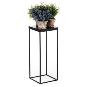 Květinový stojan CHARR 60 cm černý vyobraziť