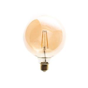 LED žiarovka PILAS G125 teplá žltá vyobraziť