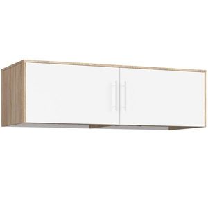Šatníková skriňa Mono 150 cm sonoma/biela vyobraziť