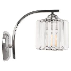 Nástenná lampa Bodil APP509-1W chróm/kryštál vyobraziť