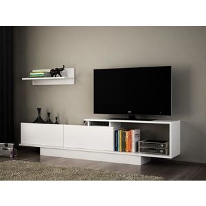 Obývací stěna ASOS 180 cm bílá vyobraziť