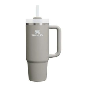 Svetlosivá termoska so slamkou z nehrdzavejúcej ocele 890 ml Quencher H2.O FlowState™ Tumbler Ash – Stanley vyobraziť