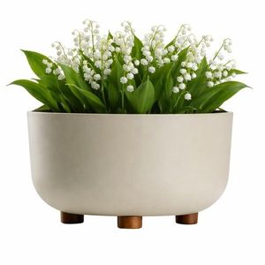 Plastový kvetináč na nožičkách TERRA 17x26, 9 cm - výber z 5 prevedení vyobraziť