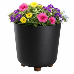 Plastový kvetináč na nožičkách Terra 21x19, 3 cm - výber z 6 prevedení vyobraziť