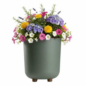 Plastový kvetináč na nožičkách Terra 21x19, 3 cm - výber z 6 prevedení vyobraziť
