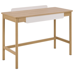 Psací stůl Alpena 110 cm dub přírodní/bílá vyobraziť