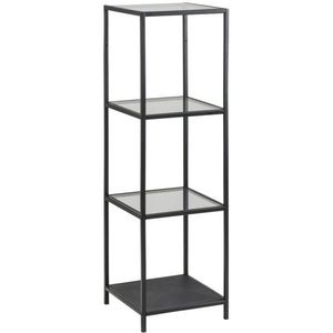 Regál Seaford 37 x119, 5 cm čierny vyobraziť