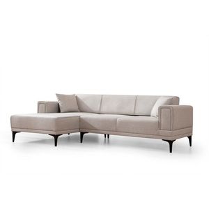 Rohová sedacia súprava Horizon 250 cm ecru ľavá vyobraziť