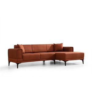 Rohová sedacia súprava Horizon 250 cm tehlová pravá vyobraziť